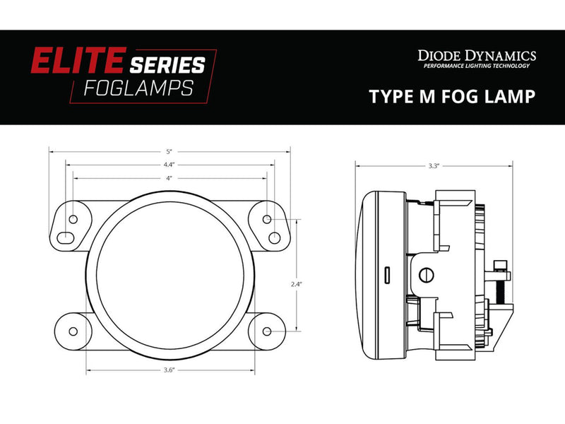 2011-14 Charger - Elite Series Fog Lights