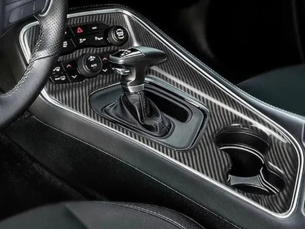 2015-23 Challenger - Center Console Cover - Carbon Fiber