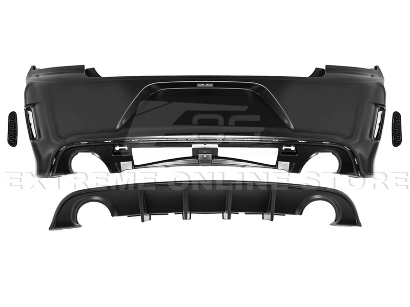 2015-23 Charger - SRT Hellcat Style Rear Bumper