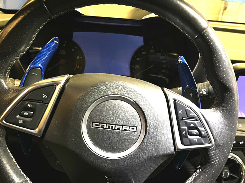 2016-24 Camaro - Paddle Shifter Extensions - Carbon Fiber