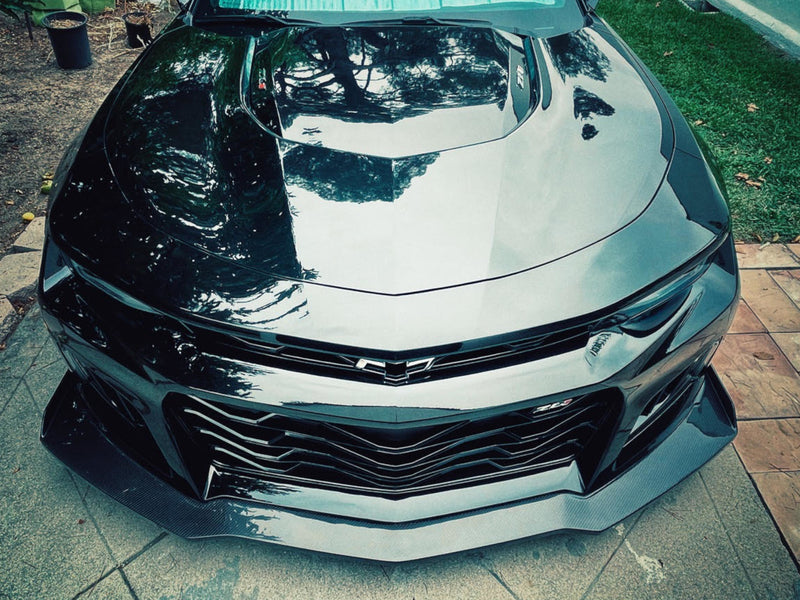 2017-24 Camaro ZL1 - Front Lip and Wind Splitter - Carbon Fiber