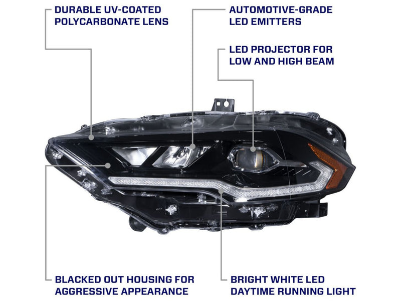 2018-23 Mustang - FORM LED Headlights