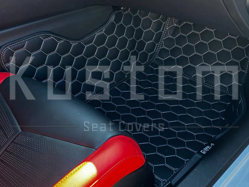 2020-24 Corvette - Floor Mats - Artificial Leather