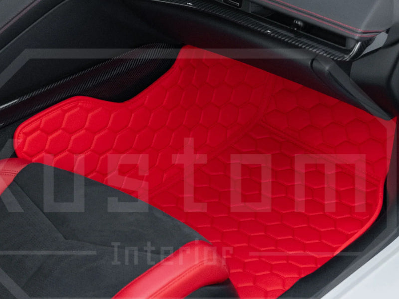 2020-24 Corvette - Floor Mats - Artificial Leather