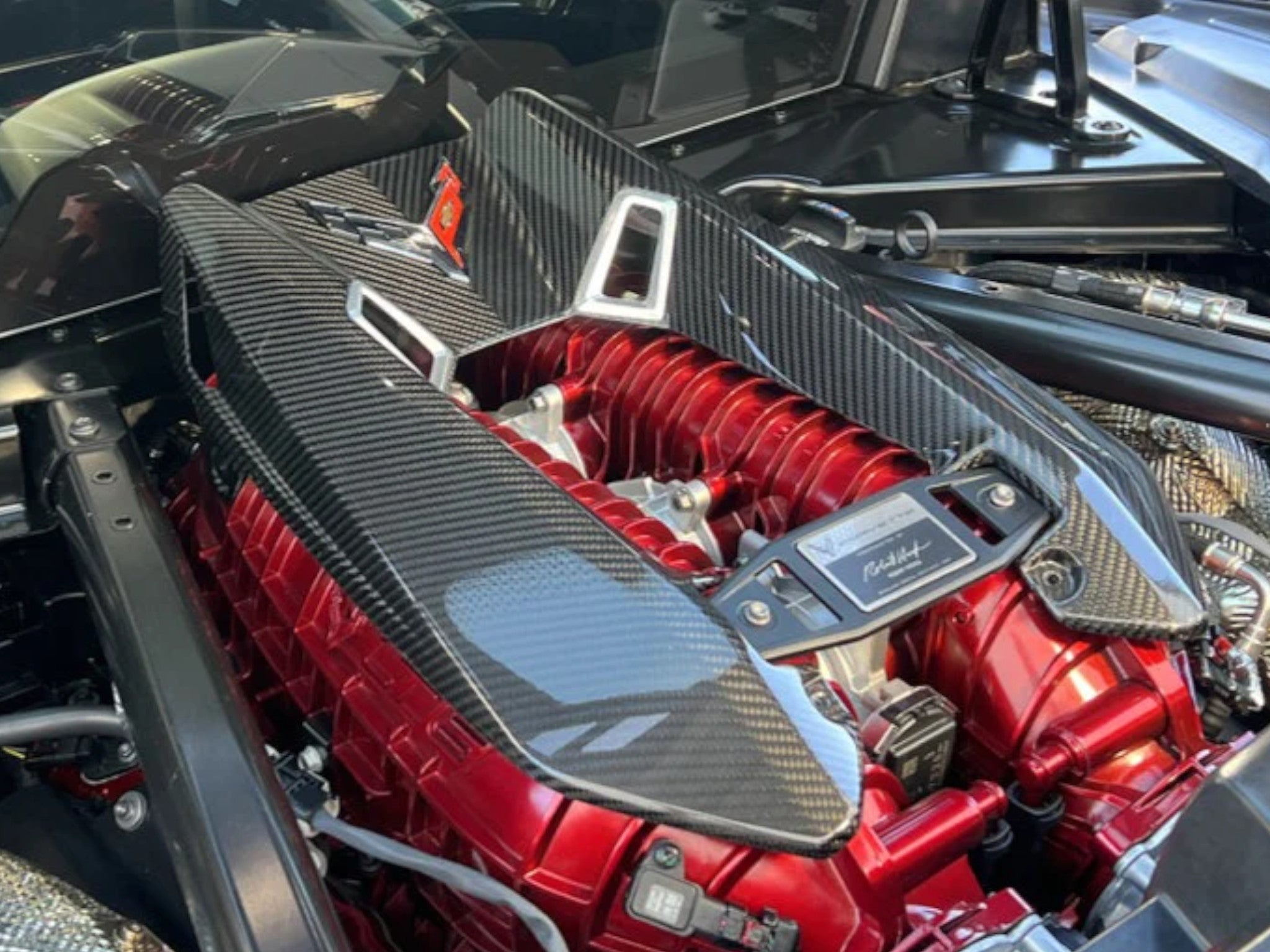 2020-24 Corvette Z06 - Engine Cover - Carbon Fiber