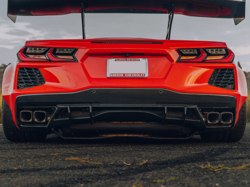 2020-24 Corvette - SHD Rear Diffuser - Carbon Fiber