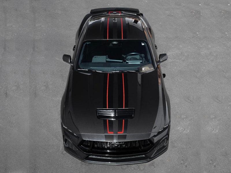 2024-25 Mustang - Body Racing Stripe Decal Kit