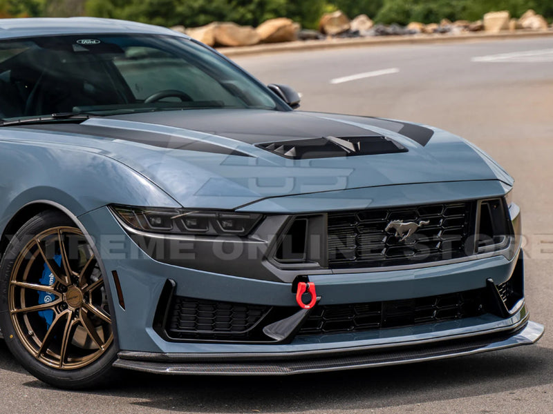 2024-25 Mustang - Front Lip - Carbon Fiber