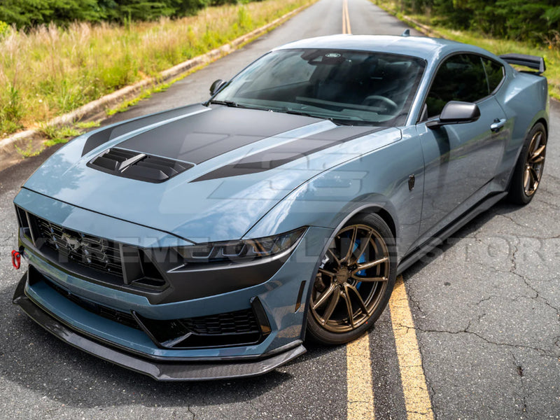 2024-25 Mustang - Front Lip - Carbon Fiber