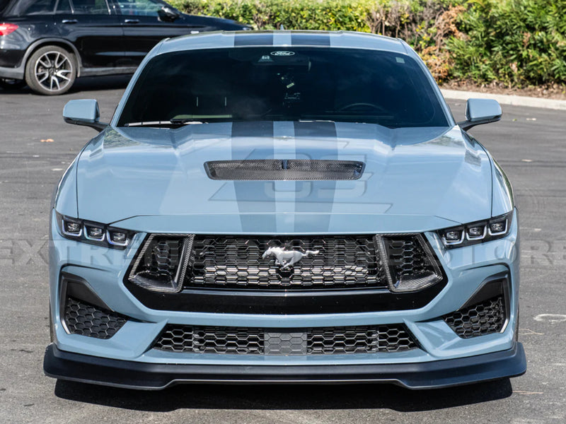 2024-25 Mustang - Hood Vent Insert - Carbon Fiber