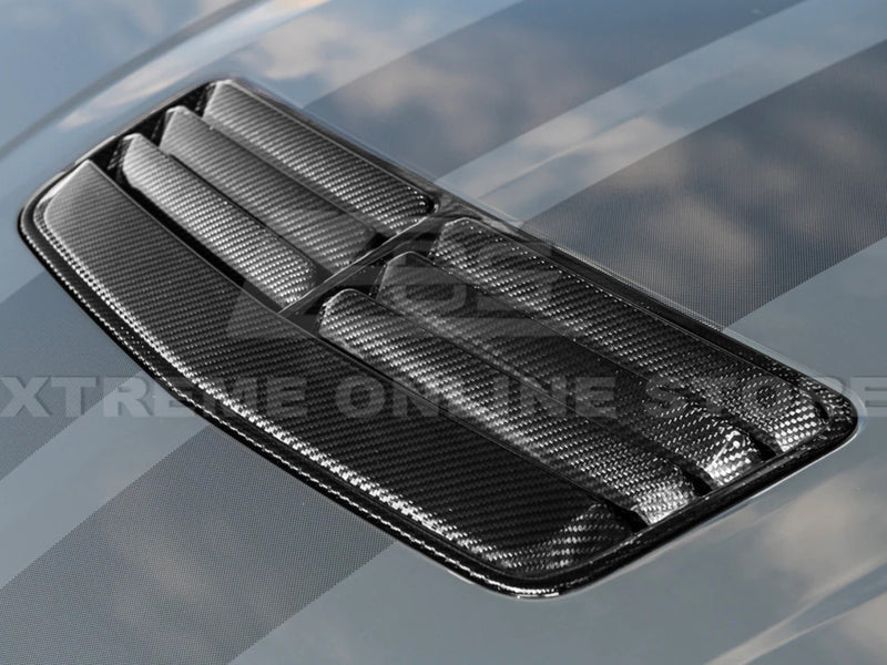 2024-25 Mustang - Hood Vent Insert - Carbon Fiber