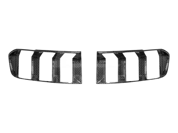 2024-25 Mustang - Tail Light Bezel Cover - Carbon Fiber