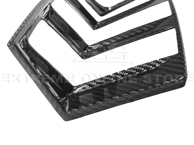 2024-25 Mustang - Tail Light Bezel Cover - Carbon Fiber