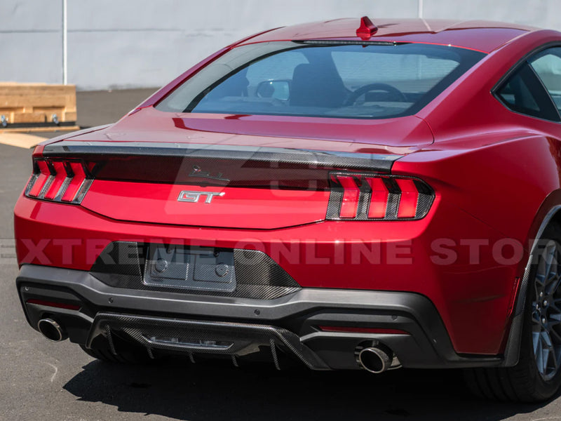 2024-25 Mustang - Trunk Lid Spoiler Panel - Carbon Fiber