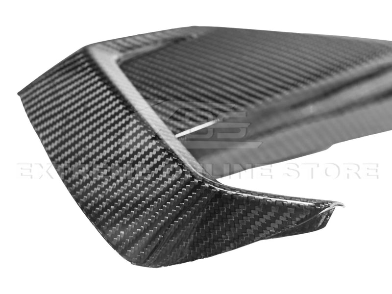 2024-25 Mustang - Upper & Lower Side Grille Bezel Covers - Carbon Fiber