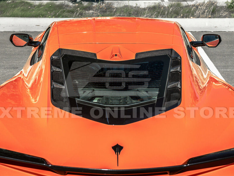 2020-24 Corvette - Rear Hatch Vent Cover - Carbon Fiber